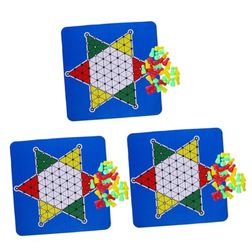 Toyvian 3 Sets Chinesische Schachspiele Zubehör Brettspielzubehör Schachbrett Schachbrett Brettspielzubehör Schachzubehör Schachspielzubehör Traditionelles Spiel Schachzubehör von Toyvian