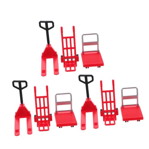 Toyvian 3 Sets Miniatur Modellauto Spitze Der Spitze Möbel Gabelstapler Mini Auto Schild Korb Flecken Kopfbedeckung Sitzkissen Bolzen Mini Requisite Stift Stiftspitze Mini von Toyvian