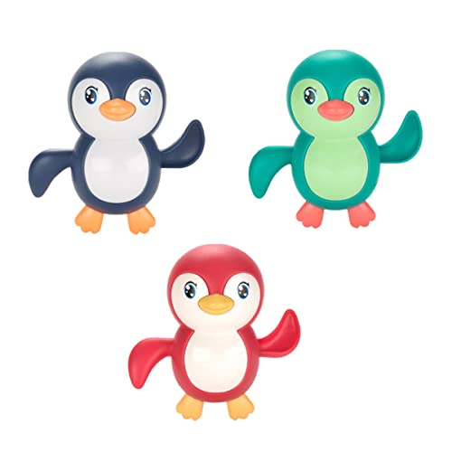 Toyvian 3 Stück Teiliges Badewannenspielzeug mit Aufziehbarem Schwimm Pinguin Buntes Badespielzeug für Junge Mädchen und Kleinkinder Sicheres Kunststoffspielzeug ohne Scharfe Kanten Toyvian 3 Stück Teiliges Badewannenspielzeug mit Aufziehbarem Schwimm Pinguin Buntes Badespielzeug für Junge Mädchen und Kleinkinder Sicheres Kunststoffspielzeug ohne Scharfe Kanten von Toyvian