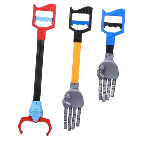 Toyvian 3 Stück Teiliges Roboter Greifhand Spielzeugset aus Robustem Kunststoff Leichtes Greifarm Werkzeug für Kreatives Hand Auge Koordination und Mechanisches Interesse bei Kindern Toyvian 3 Stück Teiliges Roboter Greifhand Spielzeugset aus Robustem Kunststoff Leichtes Greifarm Werkzeug für Kreatives Hand Auge Koordination und Mechanisches Interesse bei Kindern von Toyvian