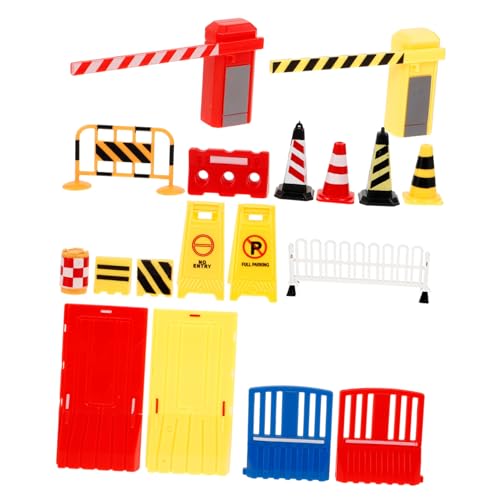 Toyvian 32 Stück Teiliges Miniatur Verkehrsschilder Spielset aus Leichtem Realistische Verkehrsbarrieren und Straßensperren Farbenfrohe Sandtisch Verkehrszeichen für Verkehrssimulation Toyvian 32 Stück Teiliges Miniatur Verkehrsschilder Spielset aus Leichtem Realistische Verkehrsbarrieren und Straßensperren Farbenfrohe Sandtisch Verkehrszeichen für Verkehrssimulation von Toyvian