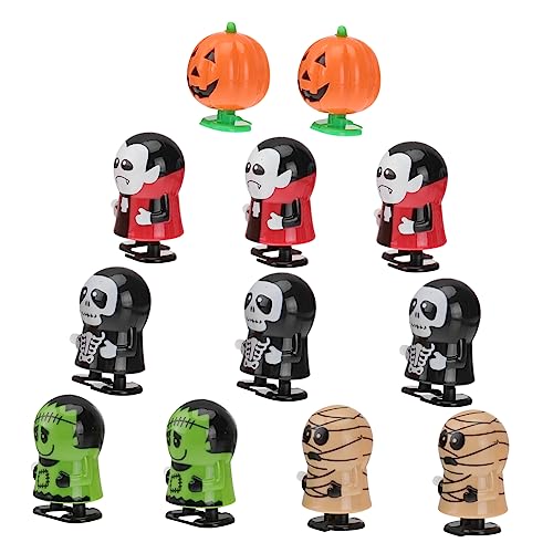 Toyvian 36 Stück Aufziehpuppen Uhrwerkspielzeug Halloween-Partybevorzugung halloween aufziehspielzeug spielzeug für kinder Halloween-Spielzeug zum Aufziehen Halloween-Partygeschenke von Toyvian