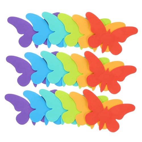 Toyvian 36stücke Schmetterlinge Aus Eva-Schaumstoff Zum Basteln Unvollendete Schmetterlingsformen Für DIY-kunsthandwerk Dekorationen Für Pinnwände Kinderzimmerwände Und Klassenzimmer Zum s Toyvian 36stücke Schmetterlinge Aus Eva-Schaumstoff Zum Basteln Unvollendete Schmetterlingsformen Für DIY-kunsthandwerk Dekorationen Für Pinnwände Kinderzimmerwände Und Klassenzimmer Zum s von Toyvian