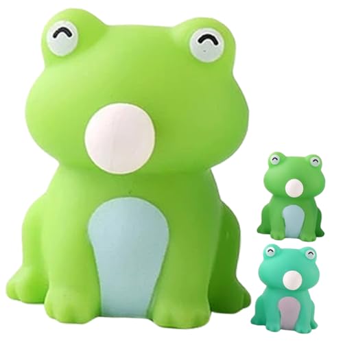 Toyvian 3St Prise Musik für kinderspielzeug Fun Toy Household Toys Decompression Toy Lustiges Dekompressionsspielzeug Party-Squeeze- Quetschfrosch von Toyvian