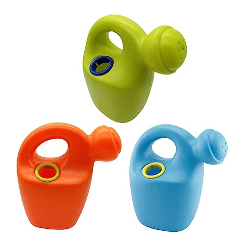 Toyvian 3St Wasserkocher giesskanne kindergiesßkanne Wasserspielzeug giesskanne Bath Toy Water Toys gießkanne Badespielzeug aus Kunststoff Gießkanne Plastik von Toyvian