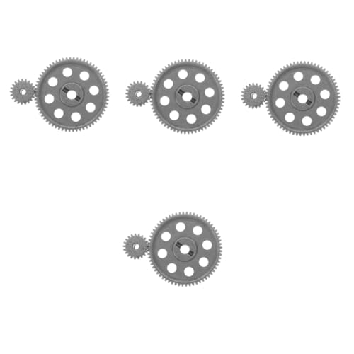 Toyvian 4 Sätze Ersatzteile Für Ferngesteuerte Autos Getriebe Für Autos Im Maßstab 110 Getriebe Für Autos Im Maßstab 110 Metallgetriebe Aus Stahl Für Rc Autos Getriebegetriebe Für von Toyvian