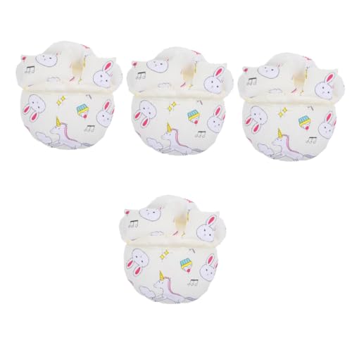 Toyvian 4 Sätze Puppenschlafsackbett Wohnkultur Heimzubehör kleines Puppenzubehör Puppenschlafsack als Deko Puppenschlafsäcke Baby Bettpuppe Spielzeug Kleine Puppe Ob11 schmücken Polyester von Toyvian