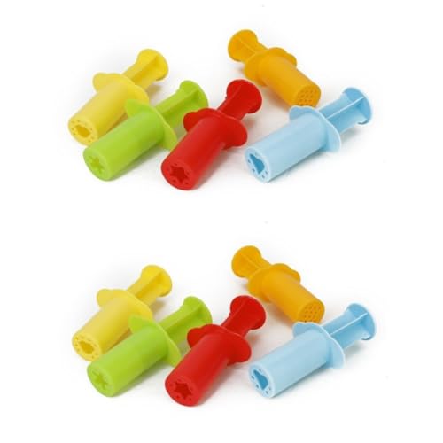 Toyvian 4 Sätze plastilin für Kinder plastikspritze Knete plastelina gumminoppen plastalin gummitiere knetsilber Toy Set spielset gummiente gummilippe von Toyvian