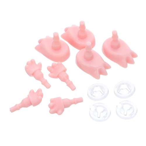 Toyvian 4 Sets Ersatzfüße Für Kleine Spielzeuge Miniatur Körperersatz Handkleid Zum Basteln Basteln Kunststofffiguren Zubehörteile Puppengeschenke Figuren Realistische Hände Toyvian 4 Sets Ersatzfüße Für Kleine Spielzeuge Miniatur Körperersatz Handkleid Zum Basteln Basteln Kunststofffiguren Zubehörteile Puppengeschenke Figuren Realistische Hände von Toyvian
