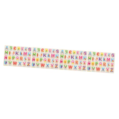 Toyvian 4 Sets Spanisch Puzzle Kleinkind Spielzeug Puzzle Spielzeug Für Kleinkinder Spanisch Lernspielzeug Sprachpuzzle Für Kleinkinder Lustige Passende Spielzeuge Lernpuzzle Für von Toyvian