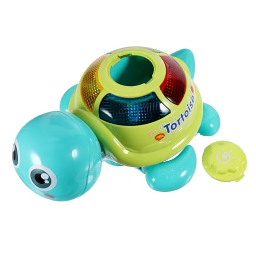 Toyvian 4 Stück Elektrisches Schildkrötenspielzeug Kinderspielzeug Jungen Schildkröte Kinder Schildkröte Schönes Schildkrötenspielzeug Schildkrötenschmuck Musik Leichte Schildkröte Abs von Toyvian