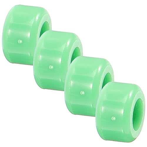 Toyvian 4 Stück Fingerskate Roboter Coole Gadgets zappeln Deckräder Skateboards Hand Finger Skateboard Finger kleines farbige Fingerspielzeuge Rostfreier Stahl Green von Toyvian