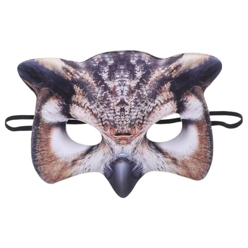 Toyvian 4stücke Tiermaske Für Erwachsene Realistische Eulenmaske Für Halloween Karneval Maskerade Und Kostüm-events Leicht Und Bequem Zu Tragen Toyvian 4stücke Tiermaske Für Erwachsene Realistische Eulenmaske Für Halloween Karneval Maskerade Und Kostüm-events Leicht Und Bequem Zu Tragen von Toyvian
