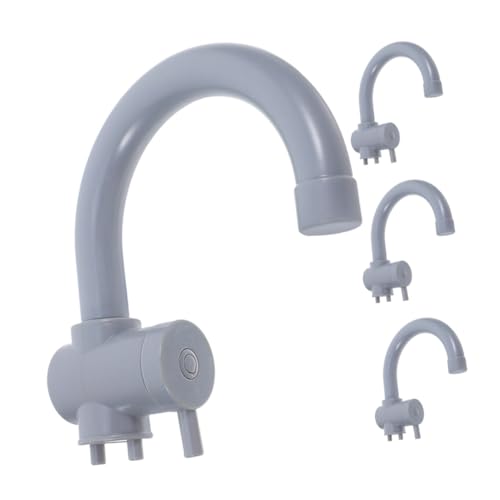 Toyvian 4 Stück Küchenspielzeug Für Waschbeckenspielzeug Für Gefälschte Wasserhahn -spielwaschbecken Lustiges Spiel Wasserhahn Kinderwaschbecken Plastik Grau Toyvian 4 Stück Küchenspielzeug Für Waschbeckenspielzeug Für Gefälschte Wasserhahn -spielwaschbecken Lustiges Spiel Wasserhahn Kinderwaschbecken Plastik Grau von Toyvian