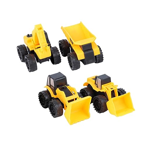 Toyvian 4 Stück Modell mädchen Toy for The Teachers Auto zabawki stymulujące rozwój spielzeugautos kinderspielzeug Engineering-LKW- für Baufahrzeuge von Toyvian