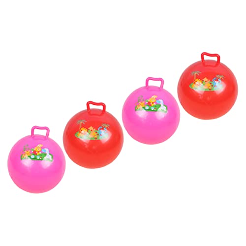 Toyvian 4 Stück Pat The Ball Hüpfball Aufblasbare Bälle Für Kinderspielzeug Cartoon Bälle Kinderspielzeug Cartoon Ball Aufblasbare Bälle Kinderspielzeugball Kinderball Spielerei Hüpfball von Toyvian