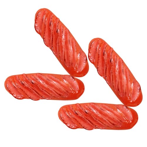 Toyvian 4 Stück Realistische Falsche Wurst Modelle für Küchen Dekoration Party Displays und Fotografie Requisiten Faderesistent und Leicht zu Tragen Toyvian 4 Stück Realistische Falsche Wurst Modelle für Küchen Dekoration Party Displays und Fotografie Requisiten Faderesistent und Leicht zu Tragen von Toyvian