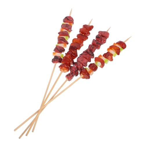 Toyvian 4stücke Grillspieß-Set Simulation-fleischmodelle Küchen-dekorations-Requisiten Realistische Grillspieße Für Heimwerkerprojekte Partyzubehör Und Fotografie Toyvian 4stücke Grillspieß-Set Simulation-fleischmodelle Küchen-dekorations-Requisiten Realistische Grillspieße Für Heimwerkerprojekte Partyzubehör Und Fotografie von Toyvian