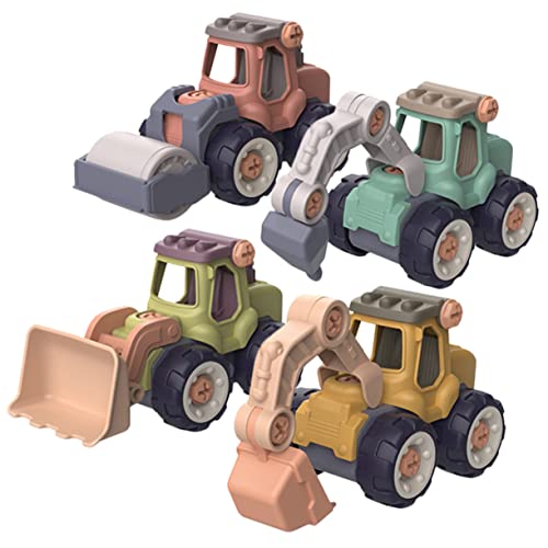 Toyvian 4 Stück Spielzeugauto Auto puppenwagen Toys Cars für Buggy kinderspielzeug Auto Fahrzeug -Modellautos Vorschulspielzeug Plastik von Toyvian