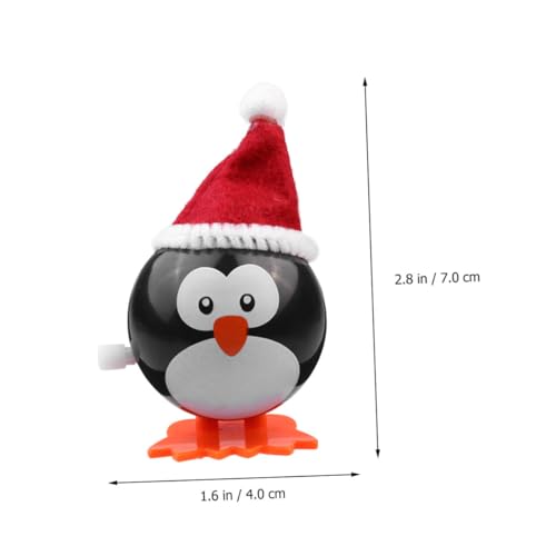 Toyvian 4 Stück Teiliges Mechanische Pinguin Spielzeuge mit Hut Weihnachts Wind Up aus Hochwertigem Langlebig und Kindgerecht als oder Dekoration Toyvian 4 Stück Teiliges Mechanische Pinguin Spielzeuge mit Hut Weihnachts Wind Up aus Hochwertigem Langlebig und Kindgerecht als oder Dekoration von Toyvian