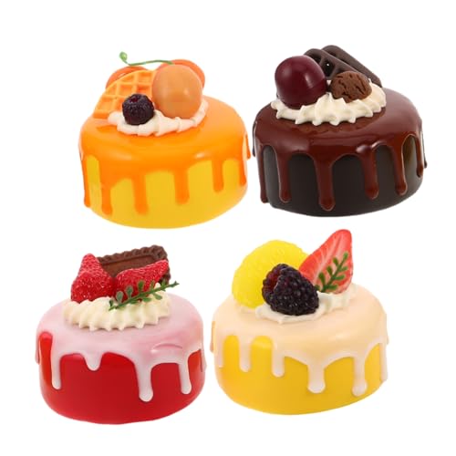Toyvian 4stücke Künstliche Lebensmittel-Requisiten Für Simulierte Torten Und Backwaren Dekorations-Requisiten Für Simulierte Desserts Schau-Modell Aus Widerstandsfähigem Material Für Toyvian 4stücke Künstliche Lebensmittel-Requisiten Für Simulierte Torten Und Backwaren Dekorations-Requisiten Für Simulierte Desserts Schau-Modell Aus Widerstandsfähigem Material Für von Toyvian