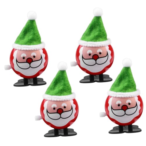 Toyvian 4 Stück Teiliges Weihnachts Aufziehspielzeug Santa Claus mit Batteriefrei Kindgerechtes Lustiges Mitgebsel für Weihnachtsdeko und Nikolausfeier Zufällige Farbe Zufällige Farbe Toyvian 4 Stück Teiliges Weihnachts Aufziehspielzeug Santa Claus mit Batteriefrei Kindgerechtes Lustiges Mitgebsel für Weihnachtsdeko und Nikolausfeier Zufällige Farbe Zufällige Farbe von Toyvian