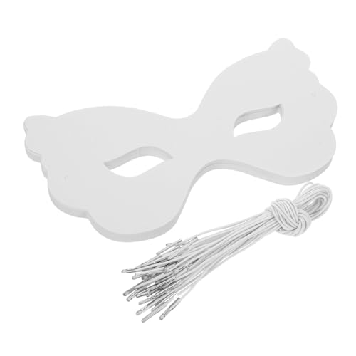 Toyvian 40 Stück Maske Von Kindern Gemalt Halloween Kostümmaske Masken Für Handwerk Maskerademaske Für Kostüm Maske Gesichtsmaske Selber Machen Mardi Gras Mask Weiß Papier Toyvian 40 Stück Maske Von Kindern Gemalt Halloween Kostümmaske Masken Für Handwerk Maskerademaske Für Kostüm Maske Gesichtsmaske Selber Machen Mardi Gras Mask Weiß Papier von Toyvian