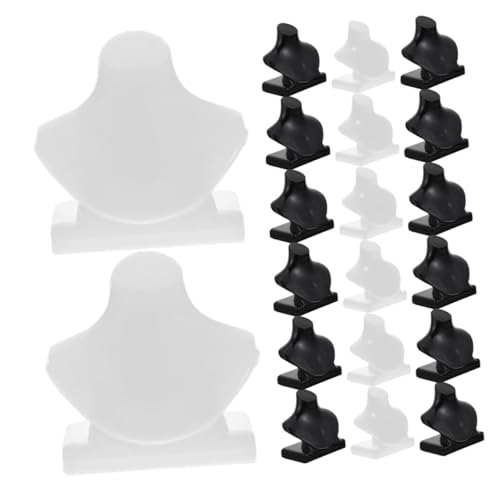 Toyvian 40 Stück Teiliges Mini Schmuckständer Kleine Halskettenhalter Puppenhaus Dekoration Realistisches Miniatur Schmuckdisplay für Kreativen Rollenspiel und Familienaktivitäten Toyvian 40 Stück Teiliges Mini Schmuckständer Kleine Halskettenhalter Puppenhaus Dekoration Realistisches Miniatur Schmuckdisplay für Kreativen Rollenspiel und Familienaktivitäten von Toyvian