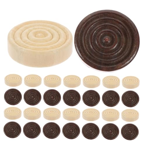 Toyvian 48 Stück Checker Spielchips Aus Holz Dame Spielchips Schachprüfungsspiel Zubehör Für Brettspiele Runde Holzsteine Dame Brettspiel Bauern Hölzern Toyvian 48 Stück Checker Spielchips Aus Holz Dame Spielchips Schachprüfungsspiel Zubehör Für Brettspiele Runde Holzsteine Dame Brettspiel Bauern Hölzern von Toyvian