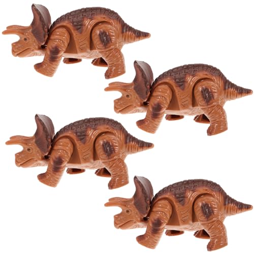 Toyvian 4Stücke Teiliges Aufzieh Dinosaurier Spielzeugset für Kreative Braun als Halloween Pädagogisches Für Frühe Erziehung und Geschenk Spielspaß Toyvian 4Stücke Teiliges Aufzieh Dinosaurier Spielzeugset für Kreative Braun als Halloween Pädagogisches Für Frühe Erziehung und Geschenk Spielspaß von Toyvian