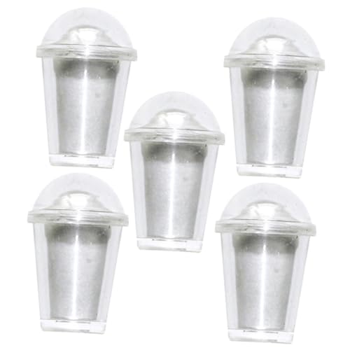 Toyvian 5 Sätze Miniatur Milchtee Becher Realistische Leere Mini Bubble Tea Tassen Puppenhaus Deko DIY Bastelzubehör Geeignet für Mikro-landschaften und Fotorequisiten Toyvian 5 Sätze Miniatur Milchtee Becher Realistische Leere Mini Bubble Tea Tassen Puppenhaus Deko DIY Bastelzubehör Geeignet für Mikro-landschaften und Fotorequisiten von Toyvian