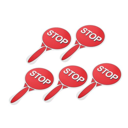 Toyvian 5stücke Stoppschilder Für Junge Mädchen Doppelseitige Rot-grüne Signallichter Handpaddel-verkehrsschilder Lernwerkzeug Zur Verkehrssicherheit Geeignet Für Klassenzimmer Und Toyvian 5stücke Stoppschilder Für Junge Mädchen Doppelseitige Rot-grüne Signallichter Handpaddel-verkehrsschilder Lernwerkzeug Zur Verkehrssicherheit Geeignet Für Klassenzimmer Und von Toyvian