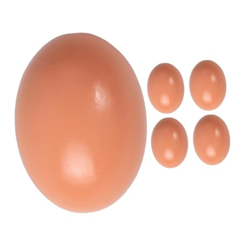 Toyvian 5 Stück Teiliges Künstliche Holzeier Realistische Deko Eier aus Holz Robust und Leicht zum Bemalen und Dekorieren für Garten Fenster Ostern Geschenkidee Toyvian 5 Stück Teiliges Künstliche Holzeier Realistische Deko Eier aus Holz Robust und Leicht zum Bemalen und Dekorieren für Garten Fenster Ostern Geschenkidee von Toyvian