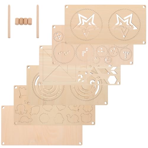 Toyvian 5 Stück Teiliges Montessori Busy Board aus Holz Multifunktionales Lernspielzeug für Hand-Auge-koordination und Feinmotorik Training Intelligenzförderndes Puzzle Zeichentafel Toyvian 5 Stück Teiliges Montessori Busy Board aus Holz Multifunktionales Lernspielzeug für Hand-Auge-koordination und Feinmotorik Training Intelligenzförderndes Puzzle Zeichentafel von Toyvian