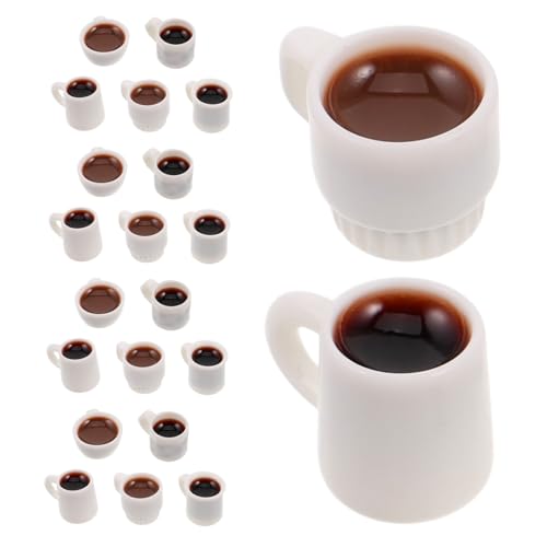 Toyvian 50 Stück Mini Aus Harz Essen Kleines Getränk Puppenhaus Zubehör Schlüsselanhänger Anhänger Mini Kaffeetassen Figuren Harz Toyvian 50 Stück Mini Aus Harz Essen Kleines Getränk Puppenhaus Zubehör Schlüsselanhänger Anhänger Mini Kaffeetassen Figuren Harz von Toyvian