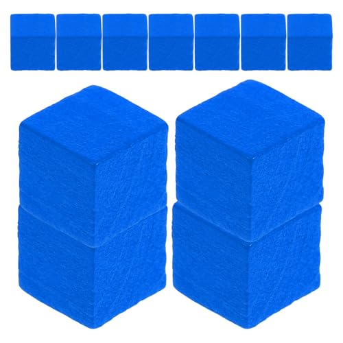 Toyvian 50 Stück Schachzubehör Schachbrett Schachspiele Mini Schach Brettspielfiguren Magnet-schachspiel China-Schach Brettspiele Bauern Tischmarker Spielmarken Schach Ersatz Holz Blue von Toyvian