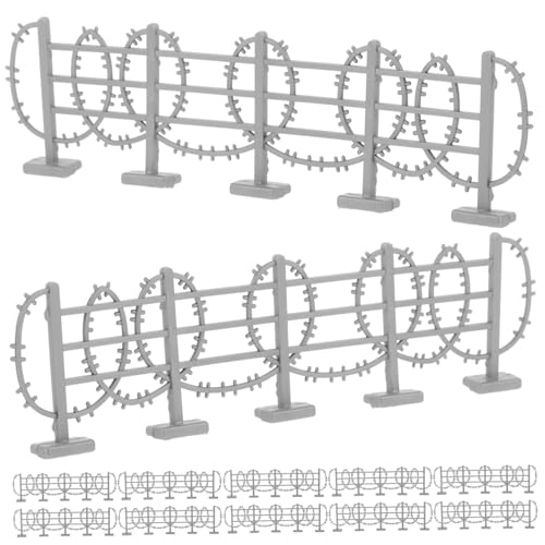 Toyvian 50 Stück Zaunspielzeug Amerikanische Flagge Mit Stange Für Pferde Grenzzaun Für Blumenbeete Stacheldraht Für Zäune Zaun Für Garten DND Feuerstein Plastik von Toyvian