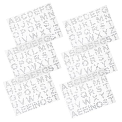 Toyvian 6blätter Strasssteine Zum Aufkleben Buchstaben Strassbögen Strass Sticker Selbstklebend Deko Sticker Für Handy Schuhe Taschen Notizbücher Kleidung Bilderrahmen Möbel Theken Toyvian 6blätter Strasssteine Zum Aufkleben Buchstaben Strassbögen Strass Sticker Selbstklebend Deko Sticker Für Handy Schuhe Taschen Notizbücher Kleidung Bilderrahmen Möbel Theken von Toyvian