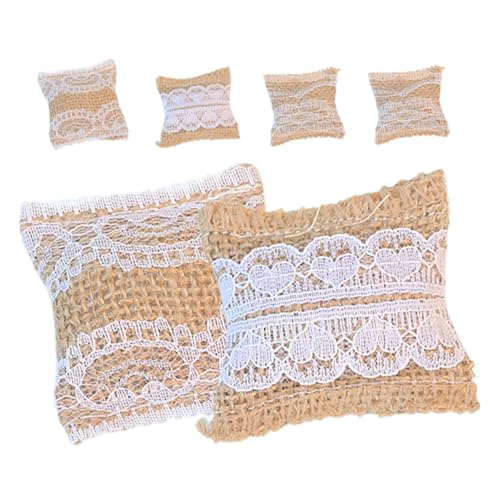 Toyvian 6 Stück Mini Sofakissen aus Weichem Stoff Dekoration für Puppenhaus Wohnzimmermöbel Vielseitige Miniatur Wohnaccessoires Toyvian 6 Stück Mini Sofakissen aus Weichem Stoff Dekoration für Puppenhaus Wohnzimmermöbel Vielseitige Miniatur Wohnaccessoires von Toyvian