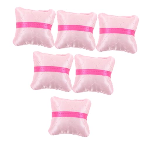 Toyvian 6 Stück Miniatur-Schlafzimmerzubehör Spielzeugkissen Niedliche Kissen Kissen Puppenhaus Accessoire Kissen für Puppen Mini-Wurfkissen Puppe Dekokissen Plastik Rosa Toyvian 6 Stück Miniatur-Schlafzimmerzubehör Spielzeugkissen Niedliche Kissen Kissen Puppenhaus Accessoire Kissen für Puppen Mini-Wurfkissen Puppe Dekokissen Plastik Rosa von Toyvian