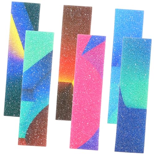 Toyvian 6 Stück Stress Aufkleber aus Peva Bunte Strukturierte Sensorische Streifen zur Angst und Stresslinderung Wiederverwendbare Druckreduzierer für Büro Zuhause und Unterwegs Toyvian 6 Stück Stress Aufkleber aus Peva Bunte Strukturierte Sensorische Streifen zur Angst und Stresslinderung Wiederverwendbare Druckreduzierer für Büro Zuhause und Unterwegs von Toyvian