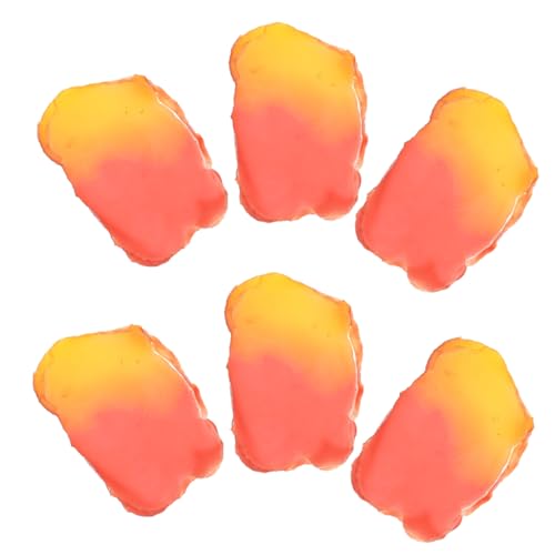 Toyvian 6 Stück Teiliges Realistische Fake Cured Meat Modelle Detailgetreue Miniatur Fleischscheiben Lebensnahe Küchen Deko für Restaurant Fotografie Party und Puppenhaus Toyvian 6 Stück Teiliges Realistische Fake Cured Meat Modelle Detailgetreue Miniatur Fleischscheiben Lebensnahe Küchen Deko für Restaurant Fotografie Party und Puppenhaus von Toyvian