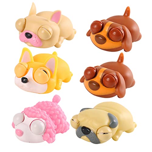 Toyvian Mini Quetschtier Spielzeug, 6 Stück Quetschtier Spielzeug Kinder Stressabbau Mit Bunten Tiermotiven Für Büro und Schule FüR Kinder Und Erwachsene Toyvian Mini Quetschtier Spielzeug, 6 Stück Quetschtier Spielzeug Kinder Stressabbau Mit Bunten Tiermotiven Für Büro und Schule FüR Kinder Und Erwachsene von Toyvian
