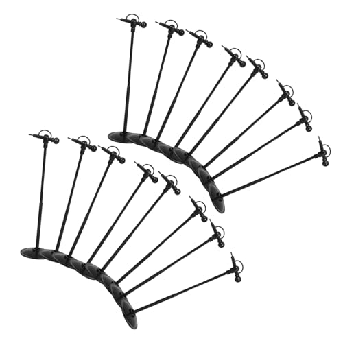 Toyvian 60 Stück Mini Mikrofone mit Ständer Kleine Mikrofonmodelle für Puppenhaus und Miniaturlandschaften Realistische Spielzeugmikrofone für Rollenspiele und Sammlerdekoration Toyvian 60 Stück Mini Mikrofone mit Ständer Kleine Mikrofonmodelle für Puppenhaus und Miniaturlandschaften Realistische Spielzeugmikrofone für Rollenspiele und Sammlerdekoration von Toyvian