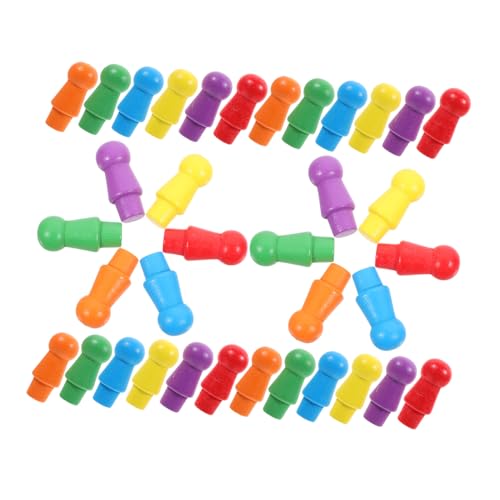 Toyvian 60 Stücke Flug Bunte Bord Lustige Rolle Schach Spiele Kleine Requisiten Spiel Holz Zubehör Toyvian 60 Stücke Flug Bunte Bord Lustige Rolle Schach Spiele Kleine Requisiten Spiel Holz Zubehör von Toyvian