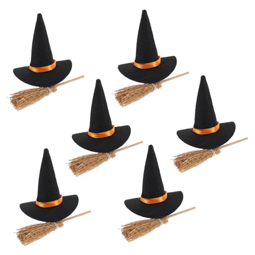 Toyvian 6Er Set Hut Für Halloween Dekorationen Für Den Innenbereich Mini Hexenhut Basteln Winzige Halloween Hexenhüte Kleine Hexenhüte Für Den Außenbereich Toyvian 6Er Set Hut Für Halloween Dekorationen Für Den Innenbereich Mini Hexenhut Basteln Winzige Halloween Hexenhüte Kleine Hexenhüte Für Den Außenbereich von Toyvian