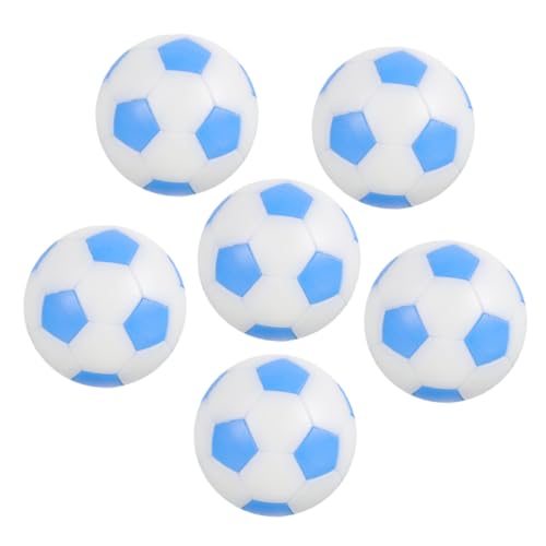 Toyvian 6er Set Mini Tischfußballbälle Ersatzbälle Für Tischfußballspiele Tischspiel Zubehör Mini Fußball Für Desktop Spiele Und von Toyvian