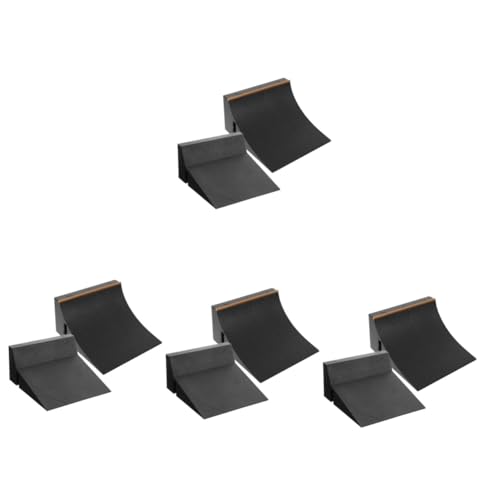 Toyvian 8 STK Requisiten Für Skateboard-veranstaltungsorte des Skateboardparks Fingersportrampe Skateboard-versorgung Finger-Skateboard-Spielzeug Finger-Skateboard-parkrampe Plastik von Toyvian