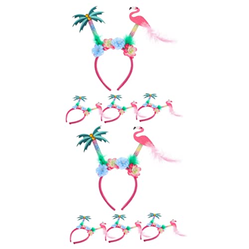 Toyvian 8 Stk Stirnband Kopfbedeckung Für Mädchen Hawaiianische Partydekoration Karneval Foto Requisiten Hawaii-party-kopfschmuck Sommer-headbopper Schmecken Tierkopf Gefühlt Pool-party von Toyvian