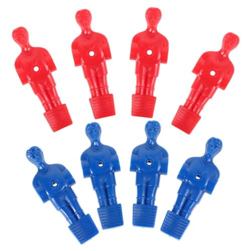 Toyvian 8 Stück Teiliges Foosball Ersatzspieler Set Rote und Blaue Tischfußball Figuren Kompakte Fußballspieler für Zuhause Büro tischkicker Leichte Tragbare Fußballteile für Gesellige Toyvian 8 Stück Teiliges Foosball Ersatzspieler Set Rote und Blaue Tischfußball Figuren Kompakte Fußballspieler für Zuhause Büro tischkicker Leichte Tragbare Fußballteile für Gesellige von Toyvian